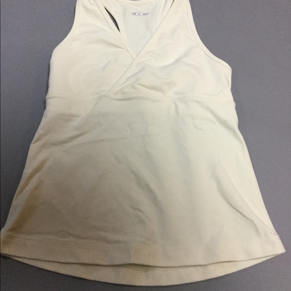 Lululemon cream color tank. XS